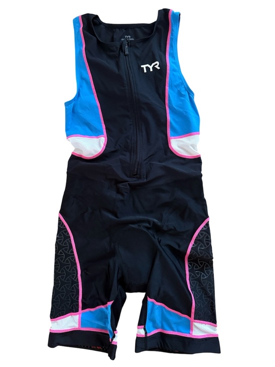 TYR Other - TYR WOMEN TRIATHLON RACESUIT KIT FRONT ZIPPER ATHLETIC FIT SZ XL
BLACK BLUE NWOT